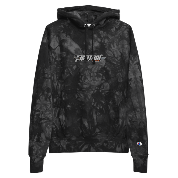 FIGHTBOI Premium Monochrome Tie-Dye Champion Hoodie